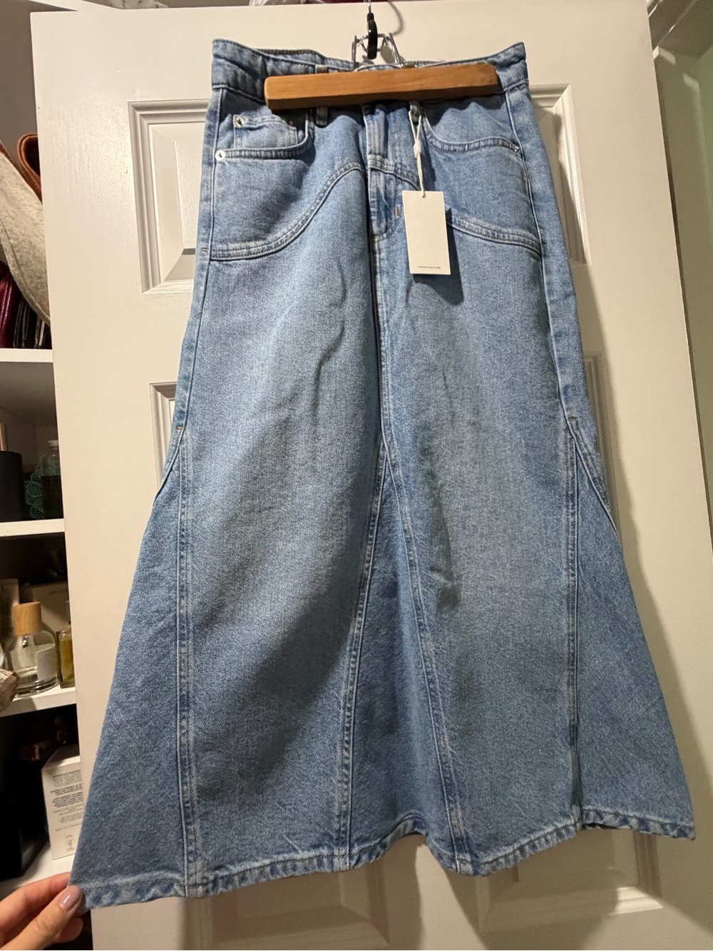 Rails Denim Skirt